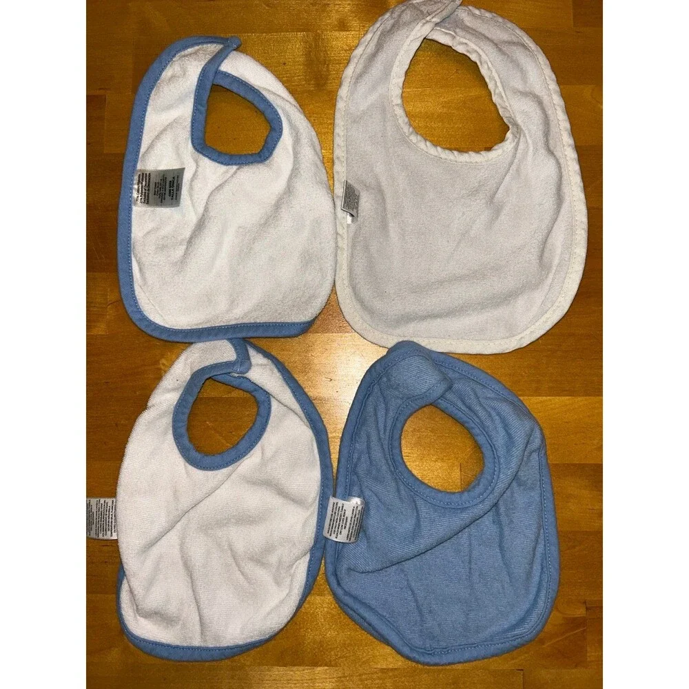 Baby Boy Bibs 4 Count